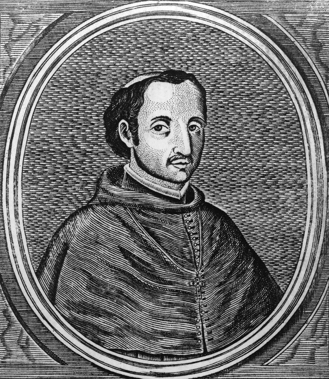 Retrato de Juan de Palafox y Mendoza (João de Palafox) (1600-1659) Bispo de Puebla de Los Angeles (México), depois de Osma (Espanha). de Unknown artist