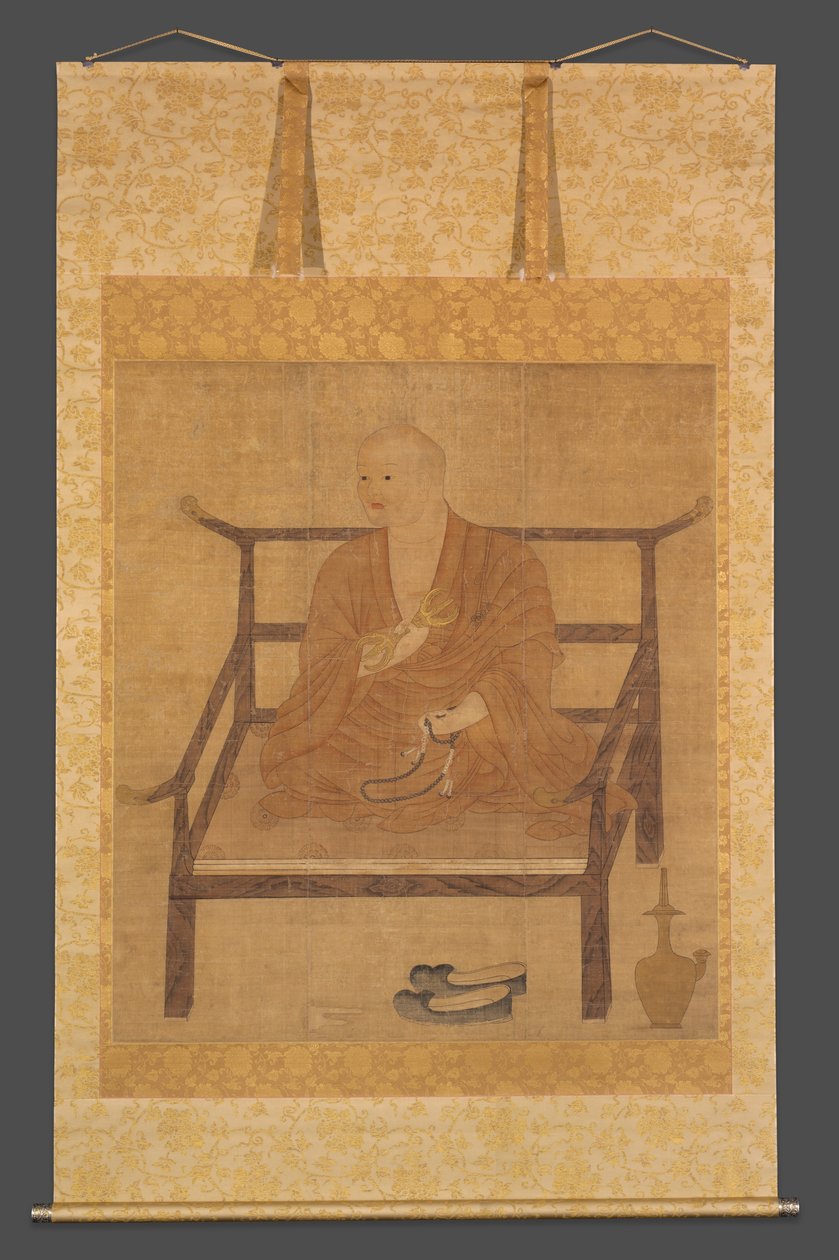 Retrato de Kobo Daishi (Kukai) de Unknown artist