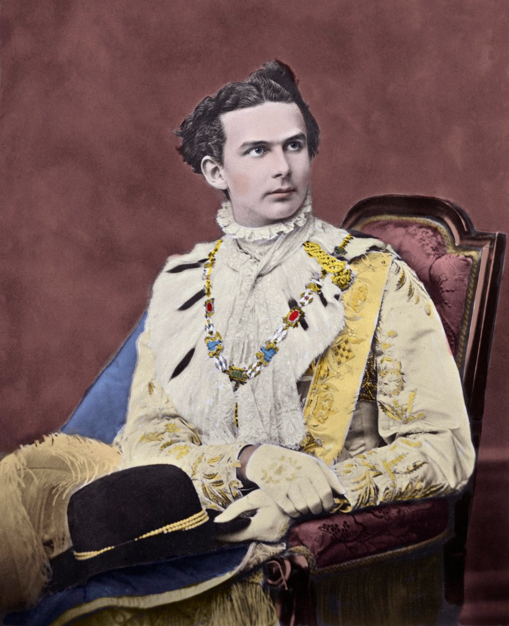 Retrato de Louis II de Baviere (Ludwig Otto Friedrich Wilhelm por Wittelsbach) de Unknown artist
