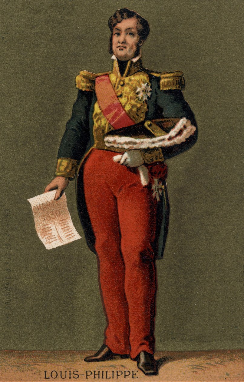 Retrato de Louis Philippe I (1773 - 1850) de Unknown artist