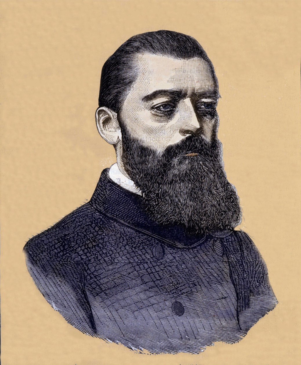 Retrato de Ludwig Feuerbach (1804-1872), filósofo alemão. de Unknown artist
