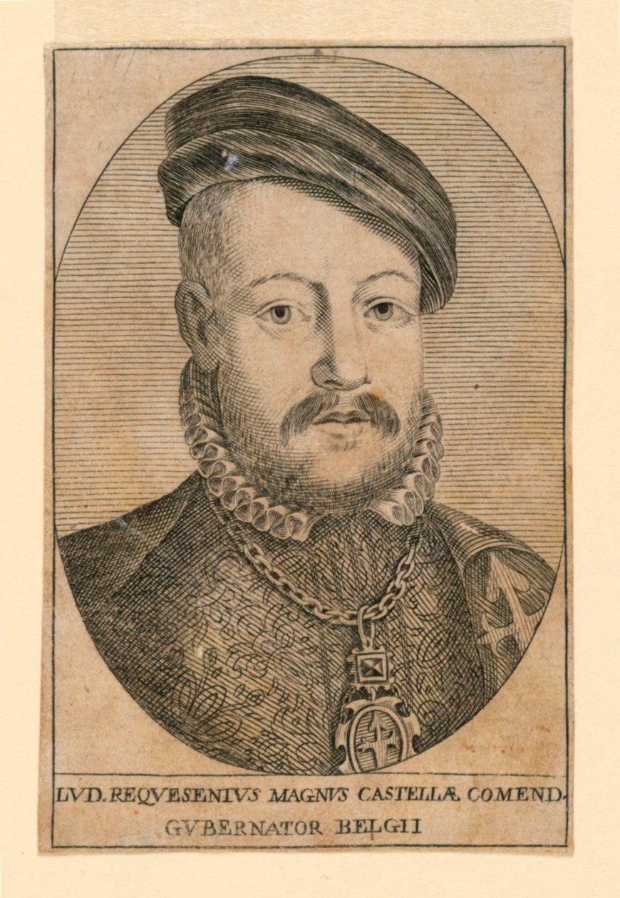 Retrato de Luis de Requesenius (m. 1576) de Unknown artist
