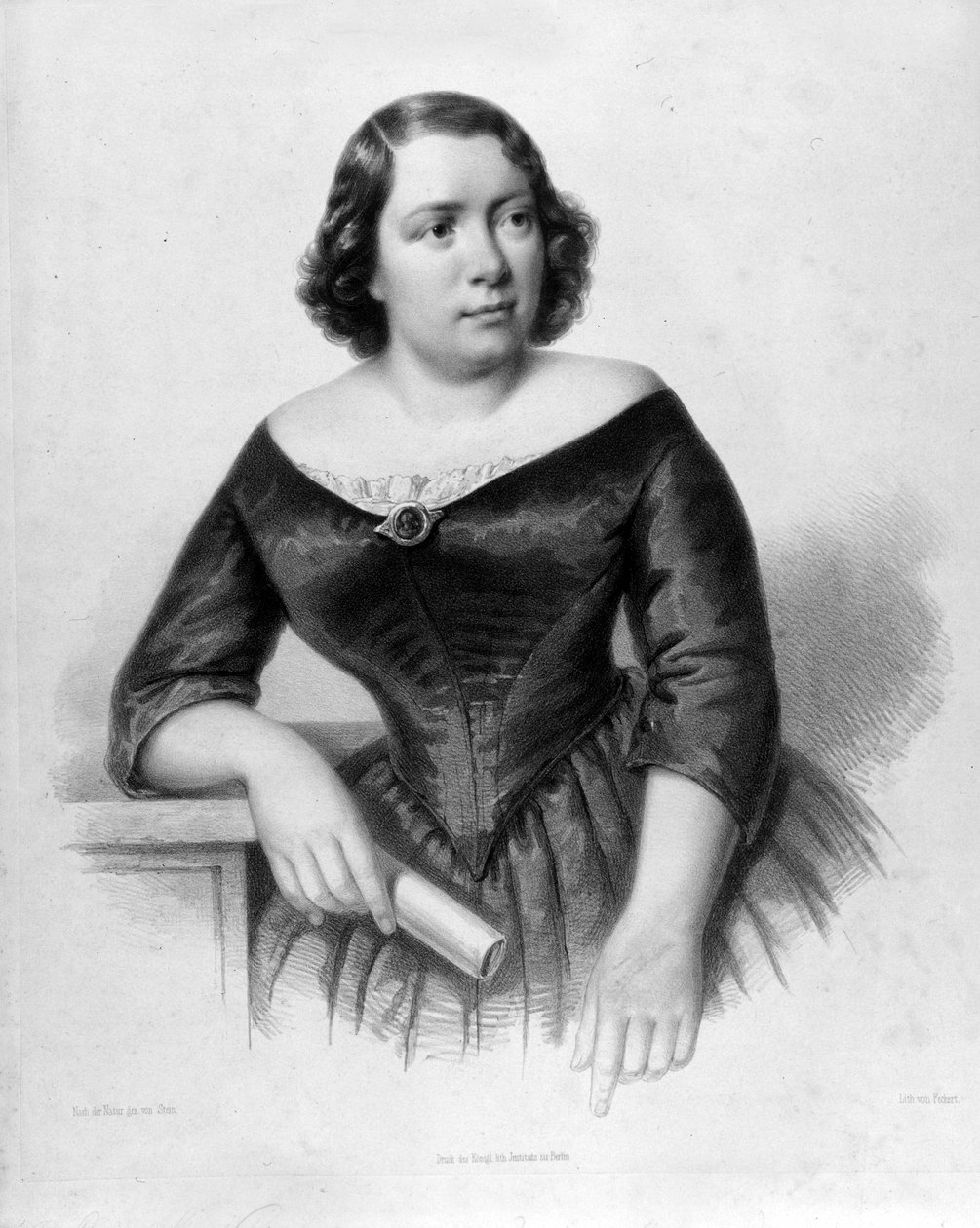 Retrato de Marietta Alboni (1826-1894), cantora italiana de contralto. de Unknown artist