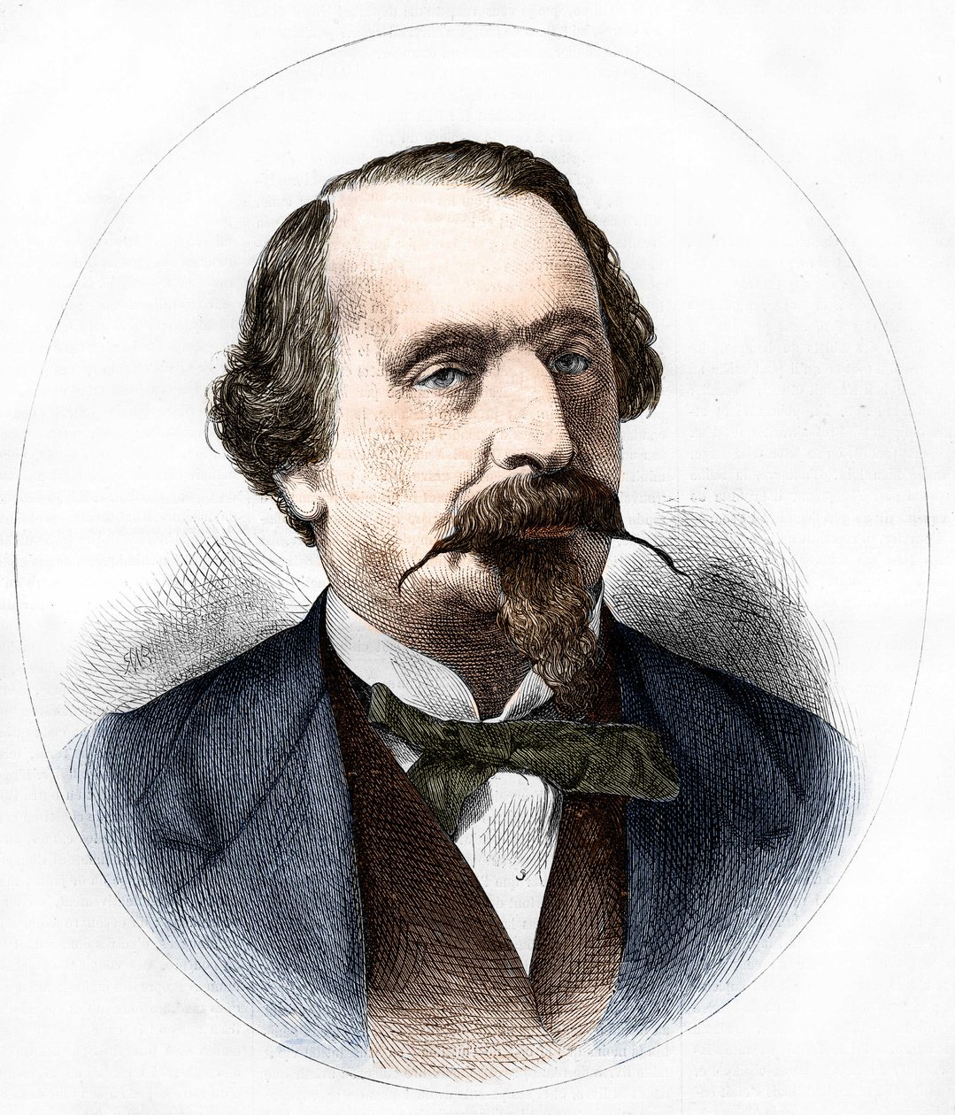 Retrato de Napoleão III (1808-1873), Imperador dos franceses. de Unknown artist