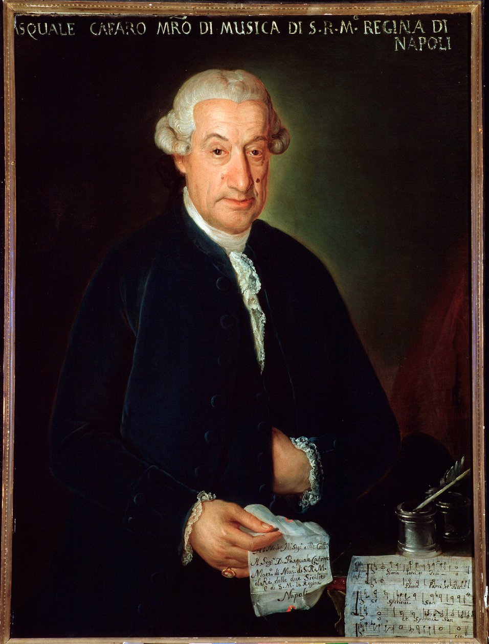 Retrato de Pasquale Cafaro (pintura) de Unknown artist