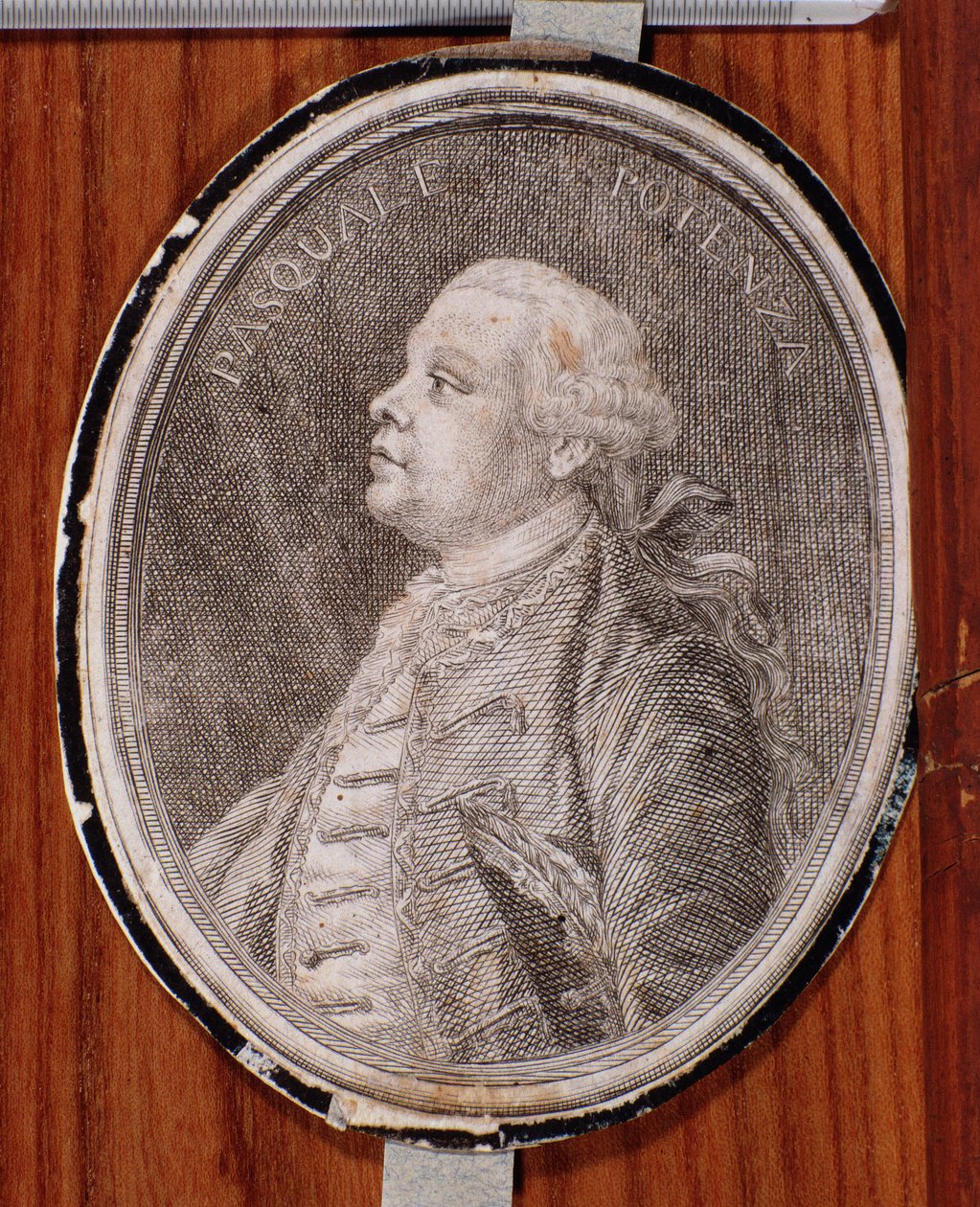 Retrato de Pasquale Potenza (gravura de Unknown artist