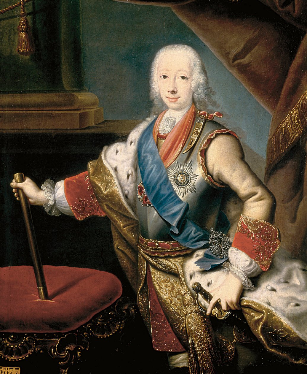 Retrato de Pedro III da Rússia de Unknown artist