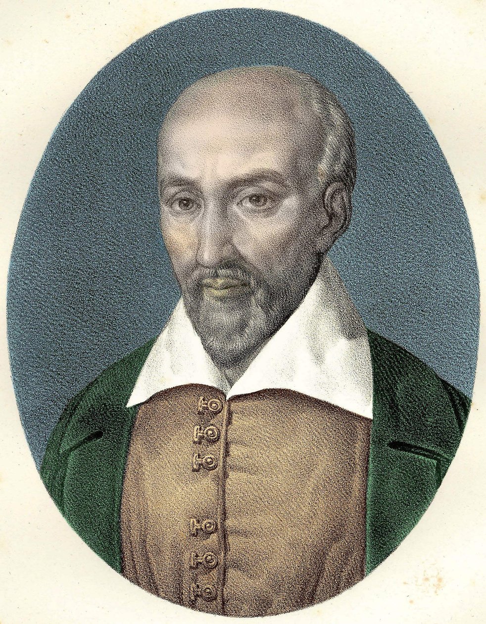 Retrato de Pierre Charron (1541 - 1603) Moralista francês de Unknown artist