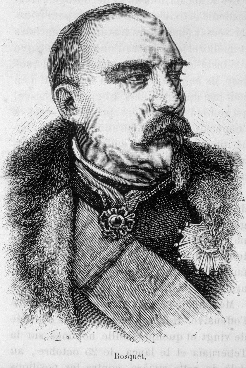 Retrato de Pierre Francois Joseph Bosquet (1810-1861) é um marechal da França. de Unknown artist