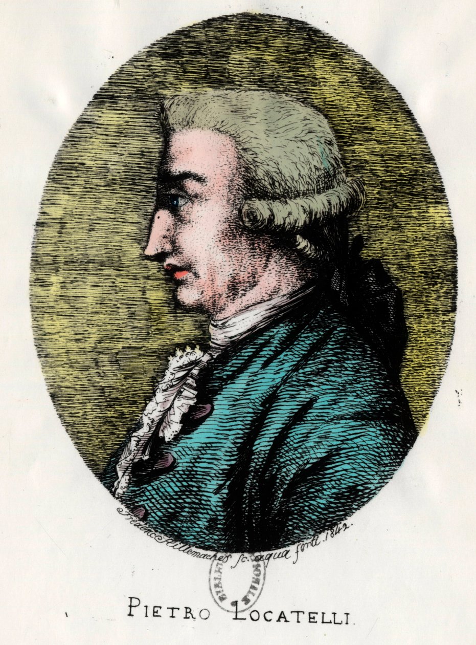 Retrato de Pietro Locatelli de Unknown artist
