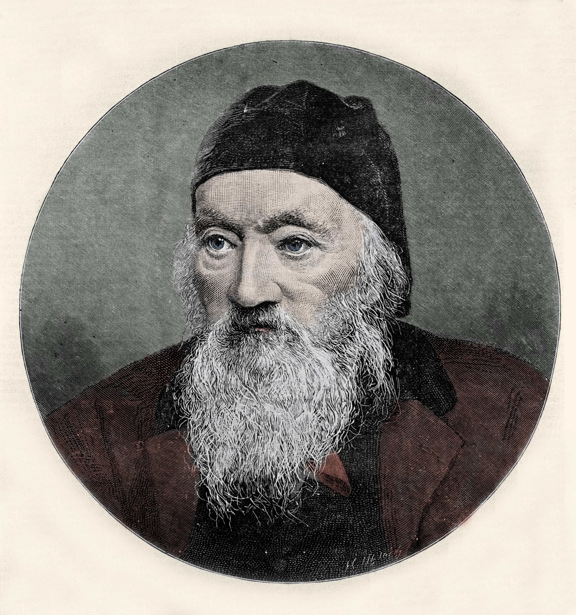 Retrato de Richard Owen (1810-1890), naturalista inglês. de Unknown artist
