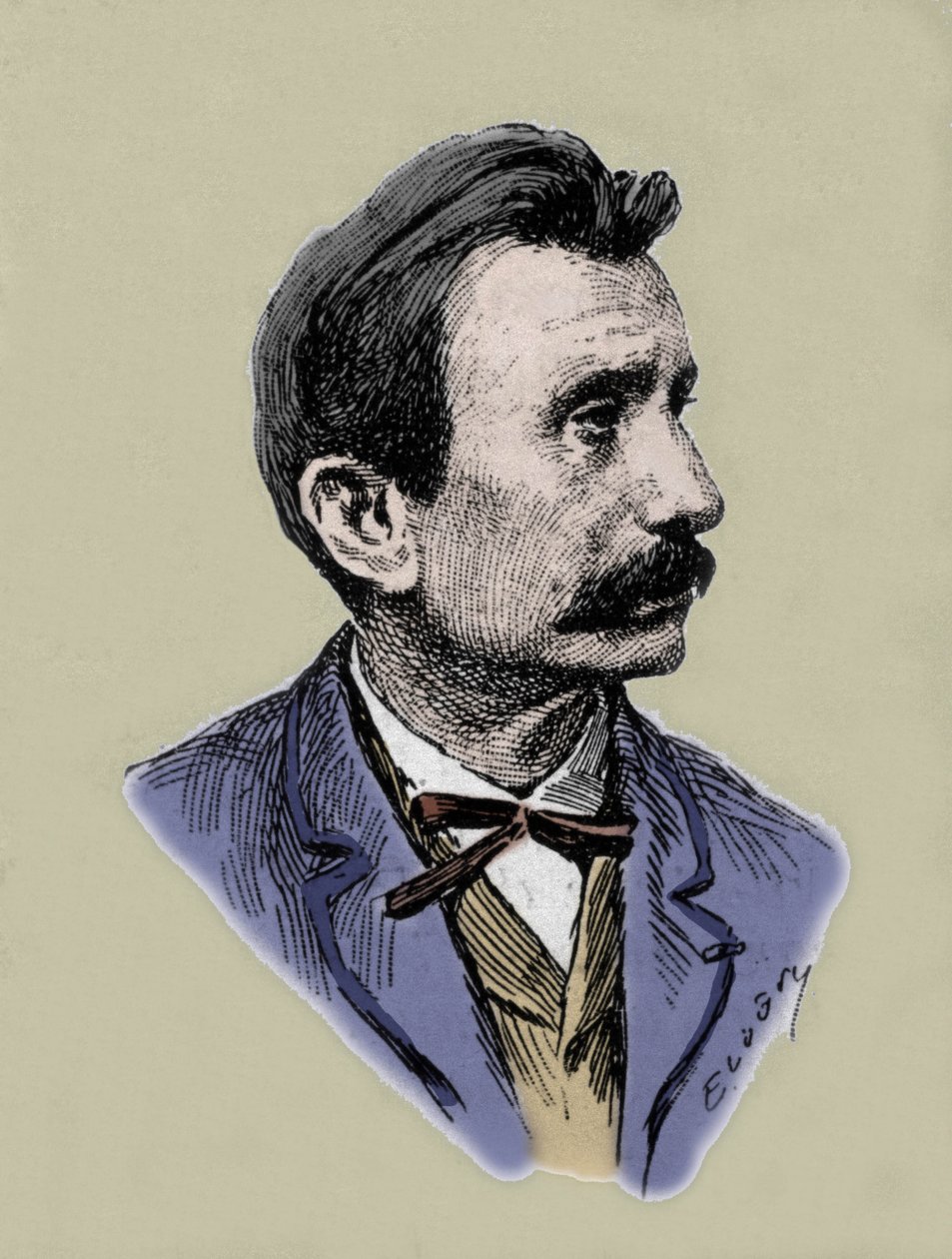 Retrato de Sacher-Masoch de Unknown artist