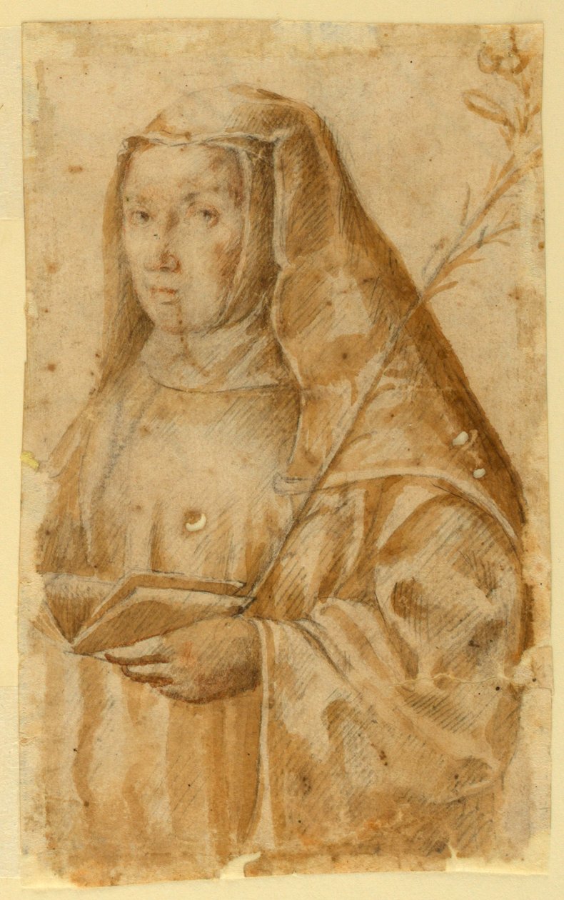 Retrato de Santa Catarina de Siena de Unknown artist