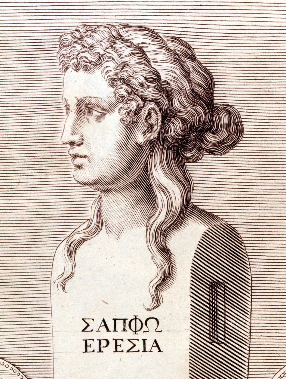 Retrato de Sapho (Sappho). de Unknown artist