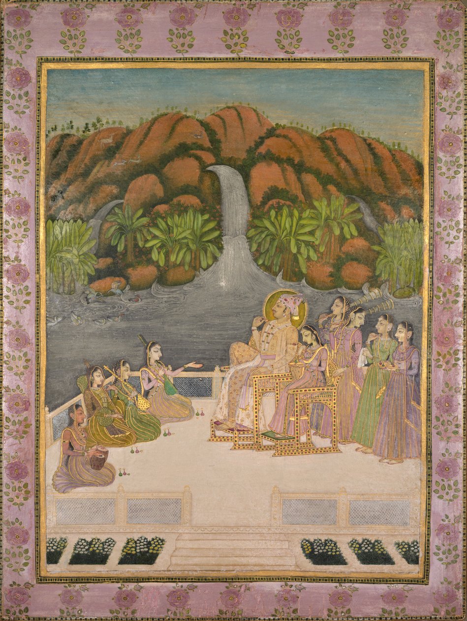 Retrato de Sardar Singh (Filho de Savant Singh, 1730–68) de Unknown artist
