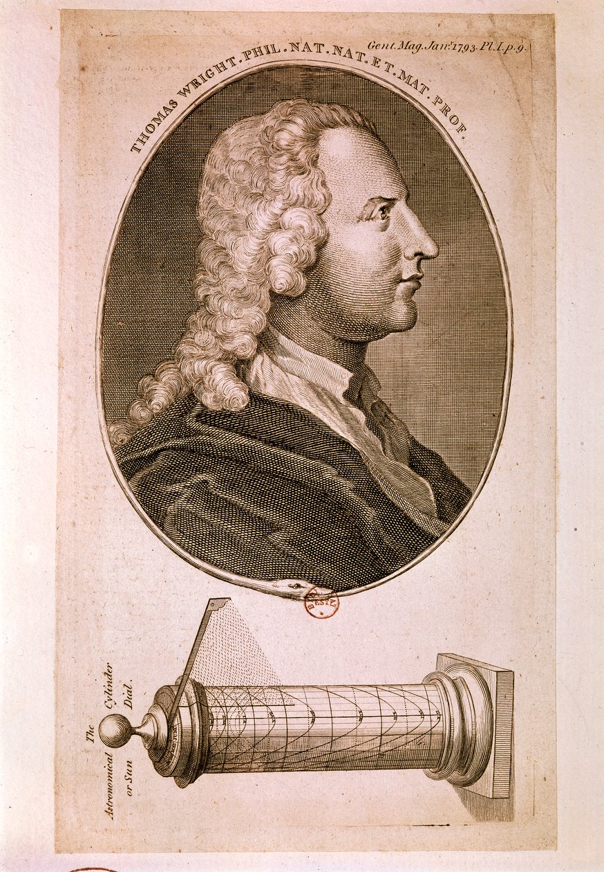 Retrato de Thomas Wright de Unknown artist