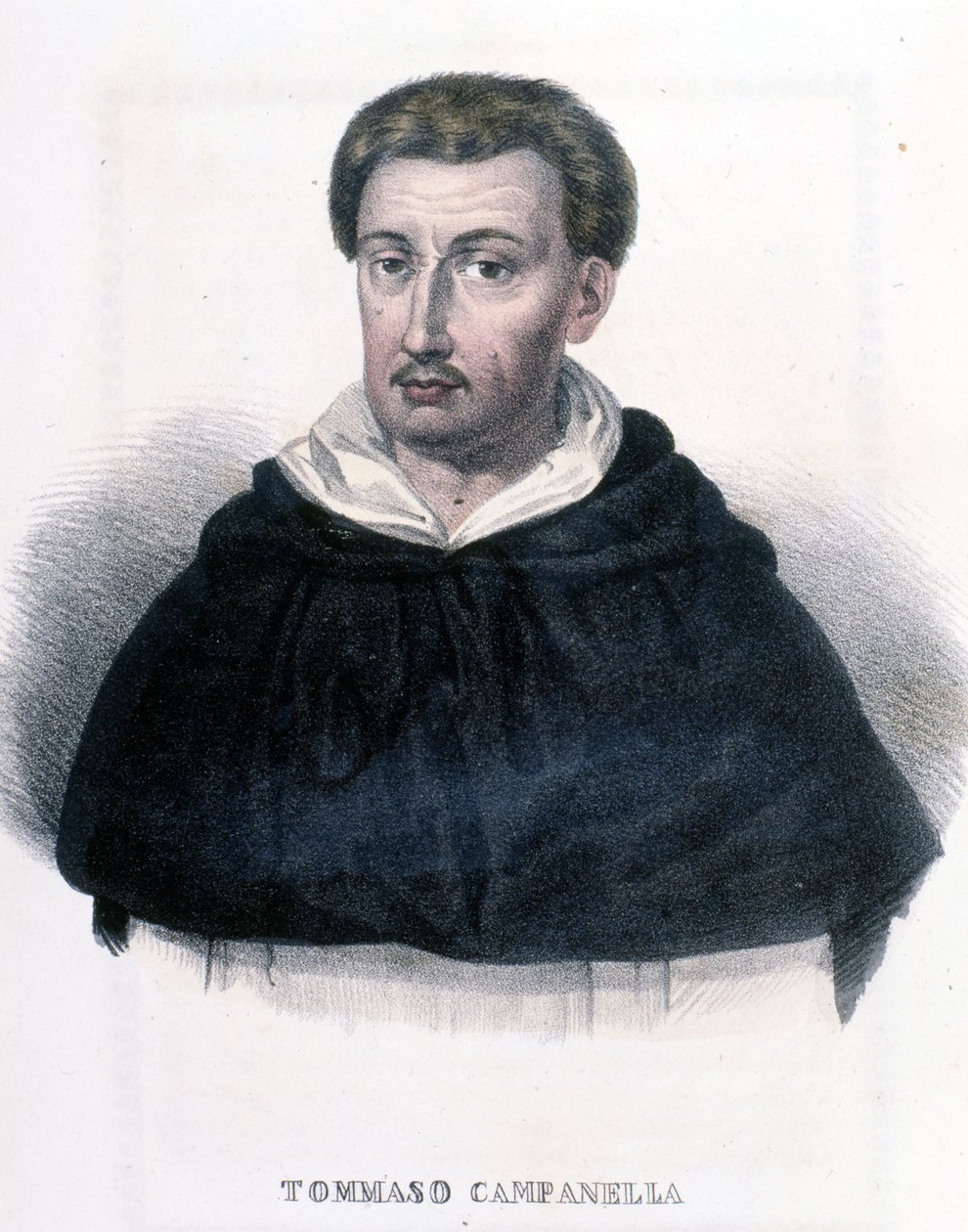 Retrato de Tommaso Campanella (1568-1639), filósofo italiano. de Unknown artist