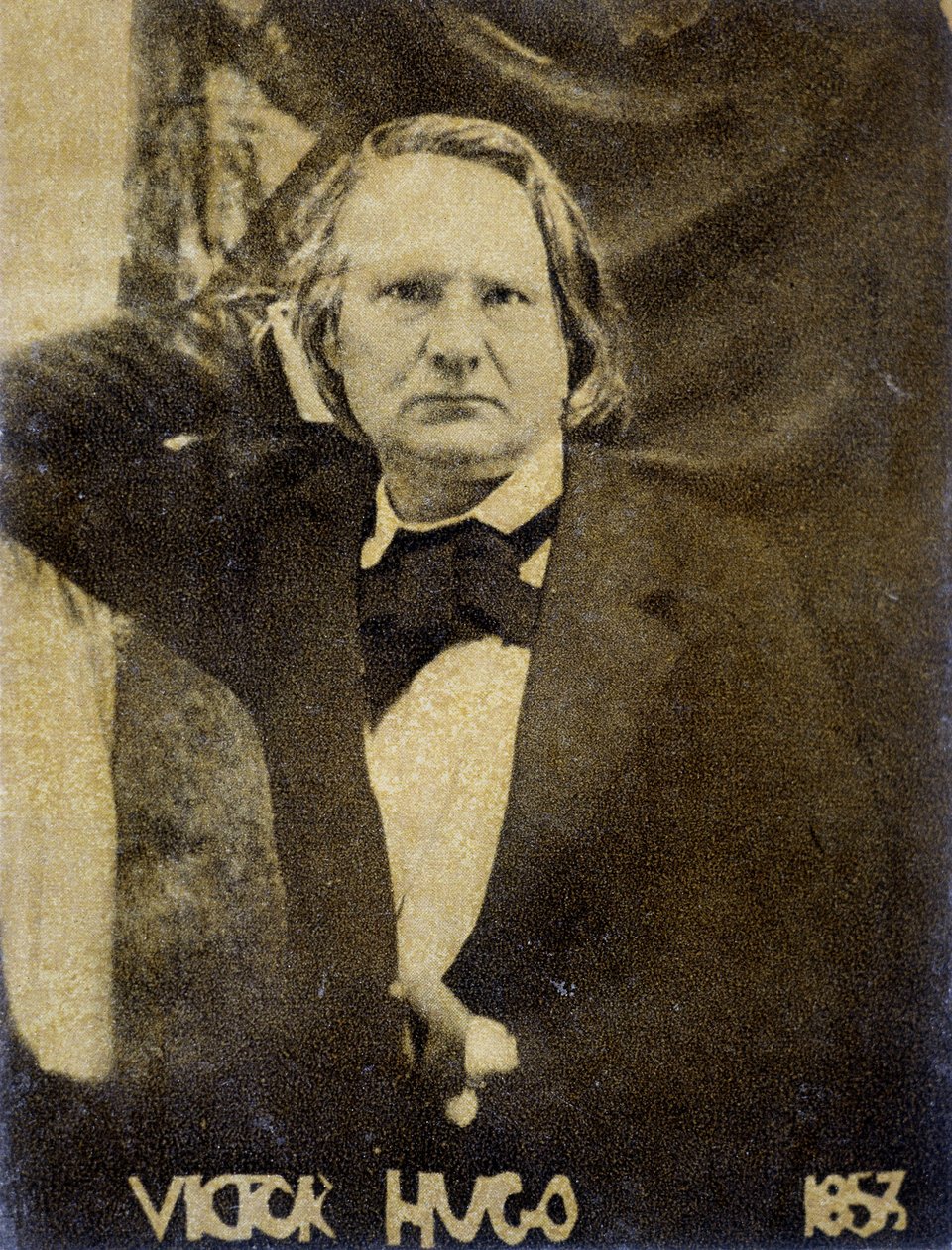 Retrato de Victor Hugo em 1853 de Unknown artist