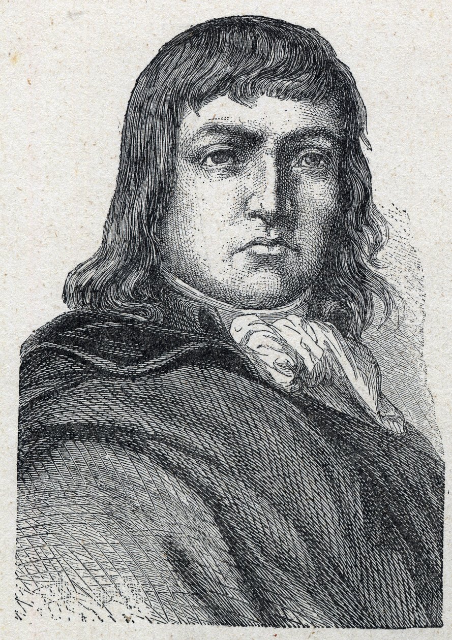 Retrato de Vincent de Tinteniac (Chevalier) (1764-1795) chouan geral. de Unknown artist