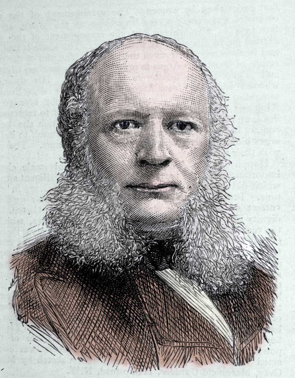 Retrato de Werner von Siemens (1816-1892), engenheiro e industrialista alemão. de Unknown artist