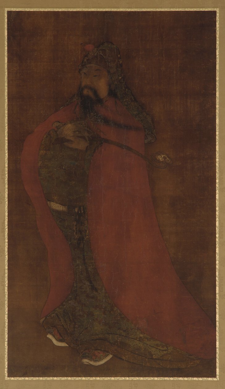Retrato de um imperador Han de Unknown artist