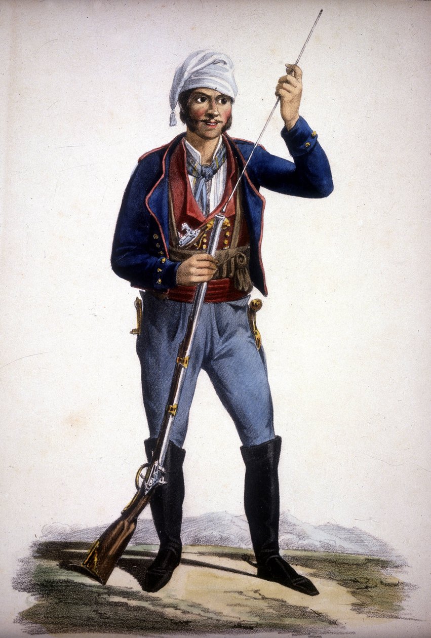 Retrato de um assaltante siciliano de Unknown artist