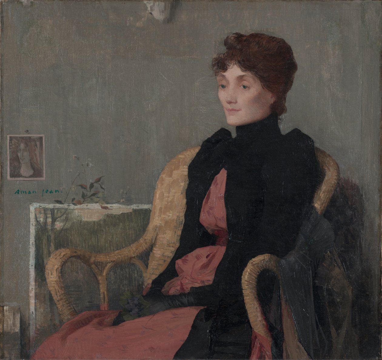 Retrato de uma mulher de Unknown artist