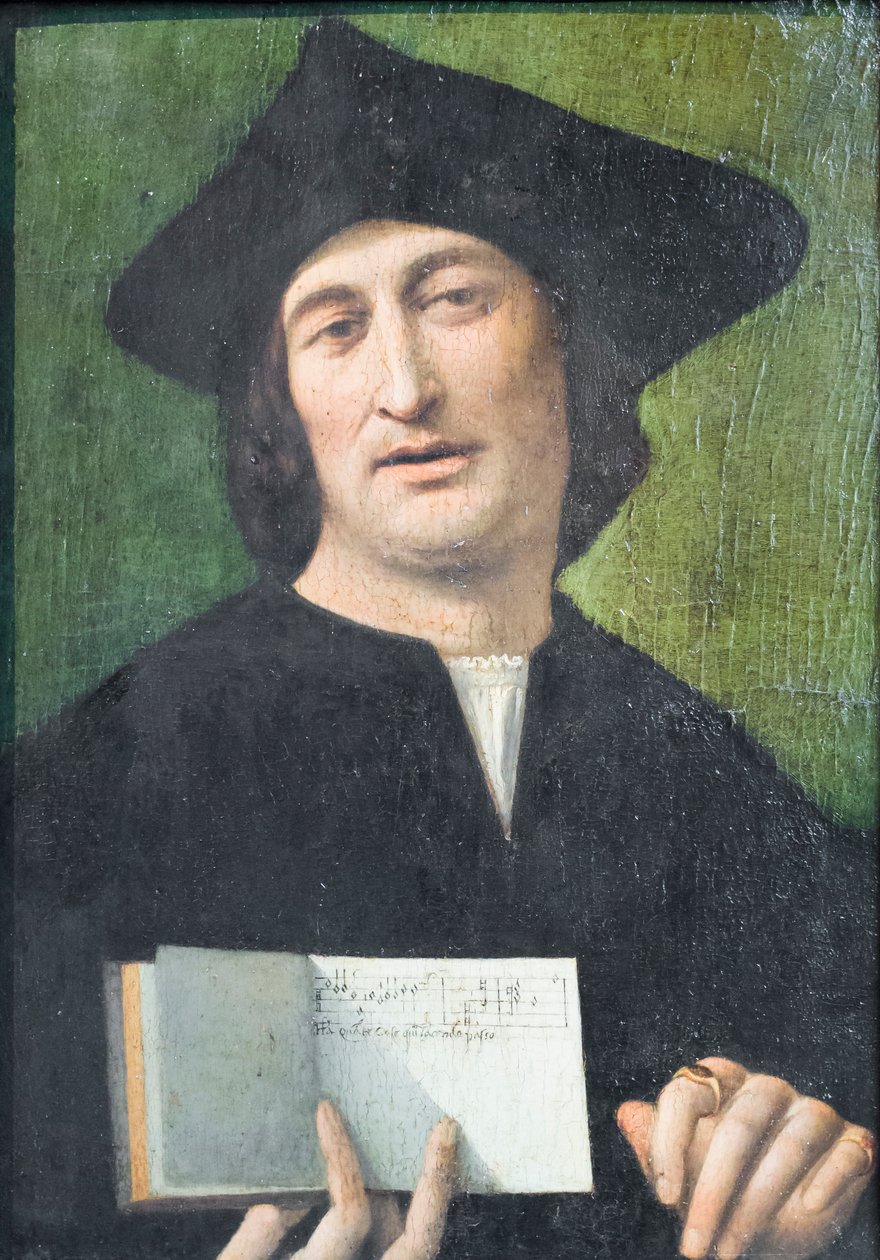Retrato de um cantor de Unknown artist
