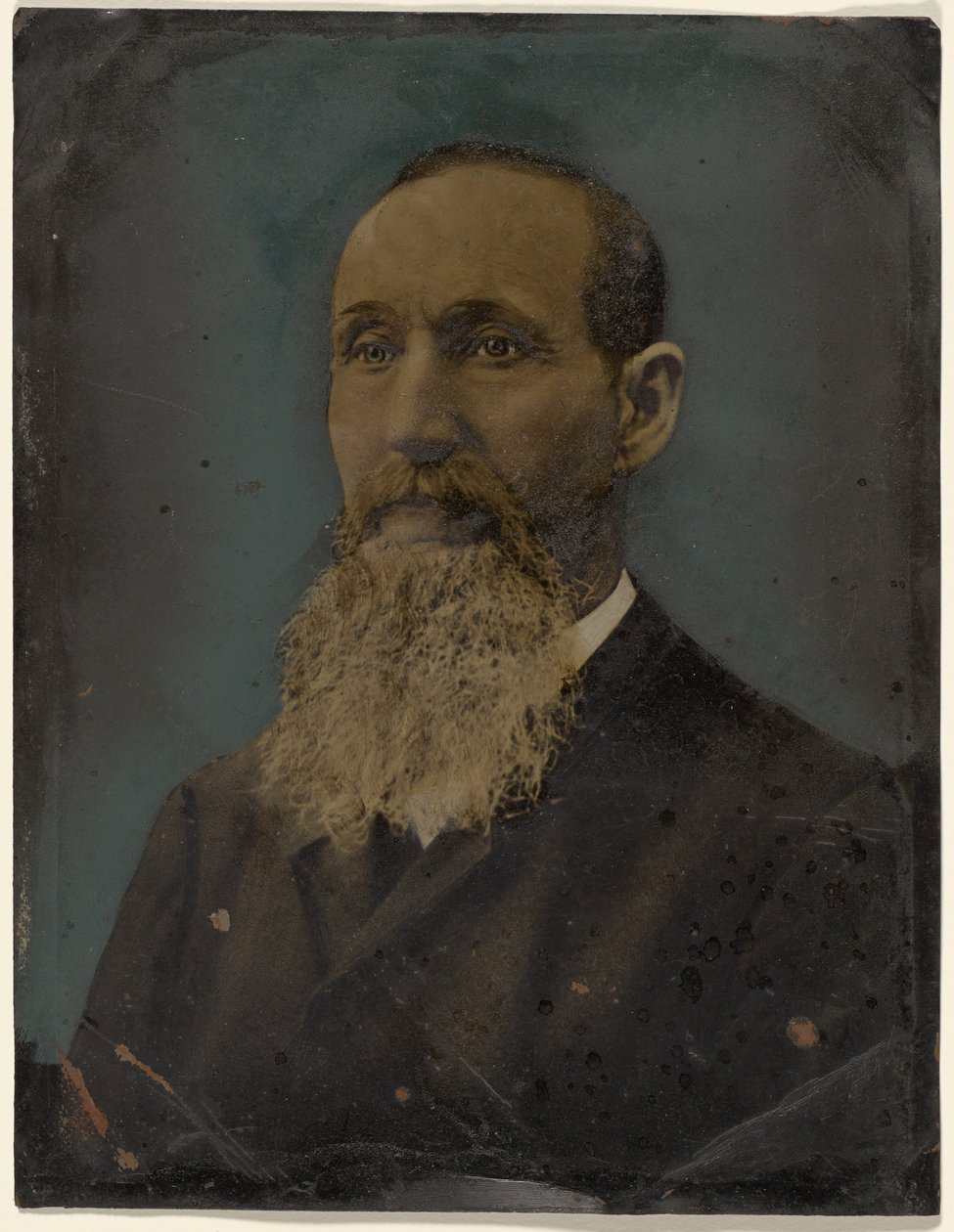 [Retrato de um homem barbudo]. de Unknown artist