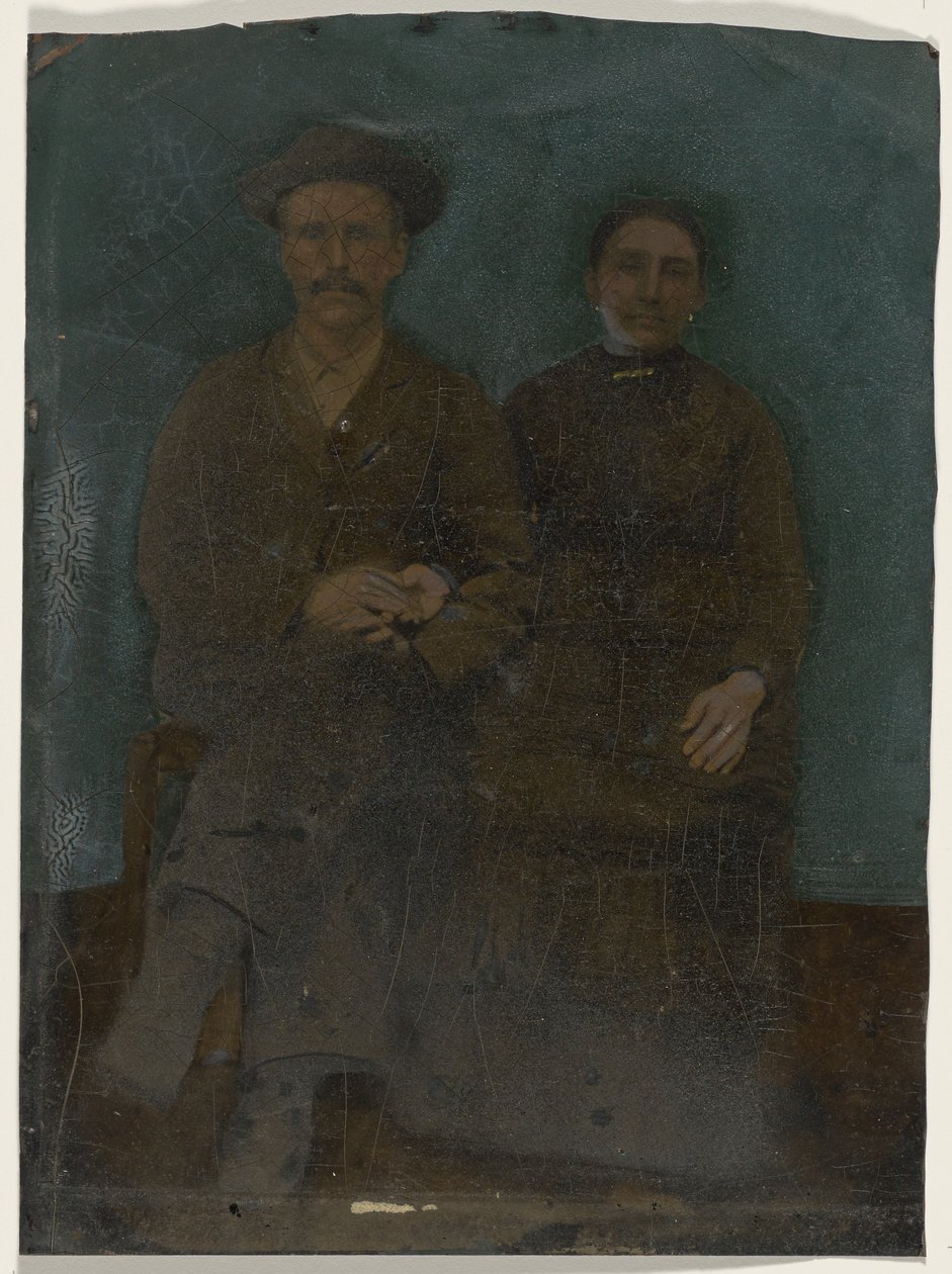 [Retrato de casal]. de Unknown artist