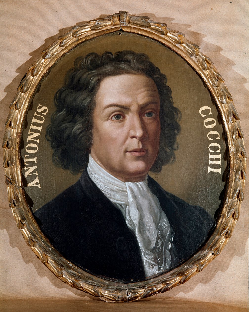 Retrato do médico e escritor italiano Antonio Cocchi (1695-1758) Pintura anônima. Século XVIII Florença, Universita degli Studi de Unknown artist