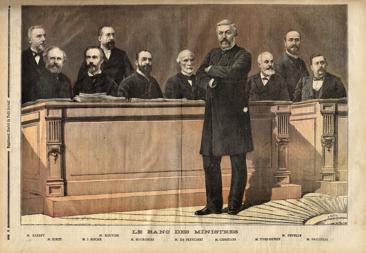 Retrato do governo a partir de 17 de março de Unknown artist