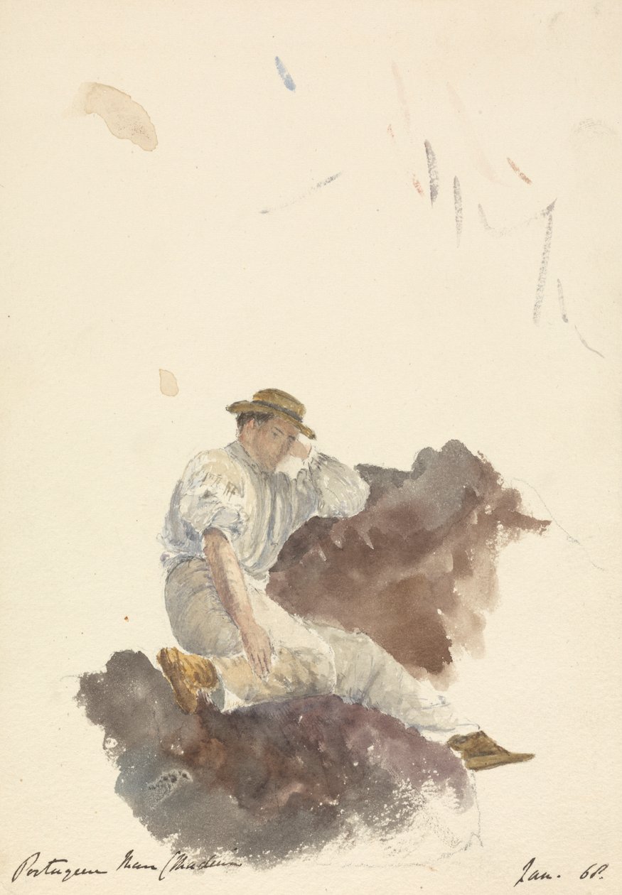Portuguese Man (Madeira), January 1868 de Unknown artist
