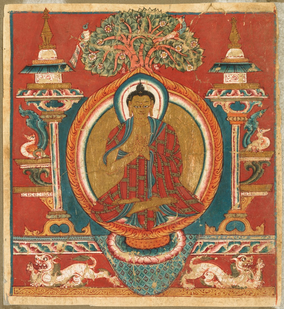 Pregando Sakyamuni de Unknown artist