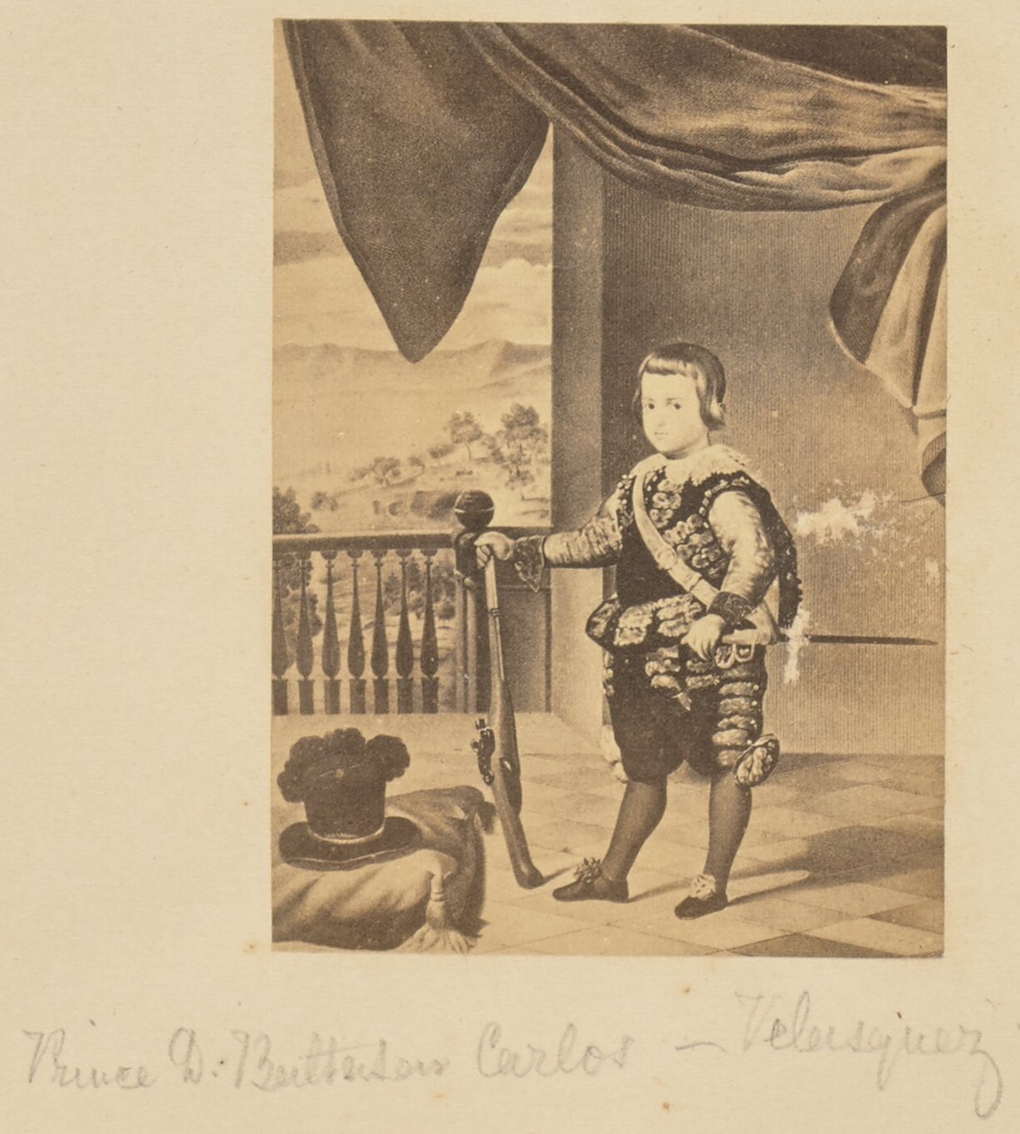 Príncipe D. Baltasar Carlos - Velasquez de Unknown artist