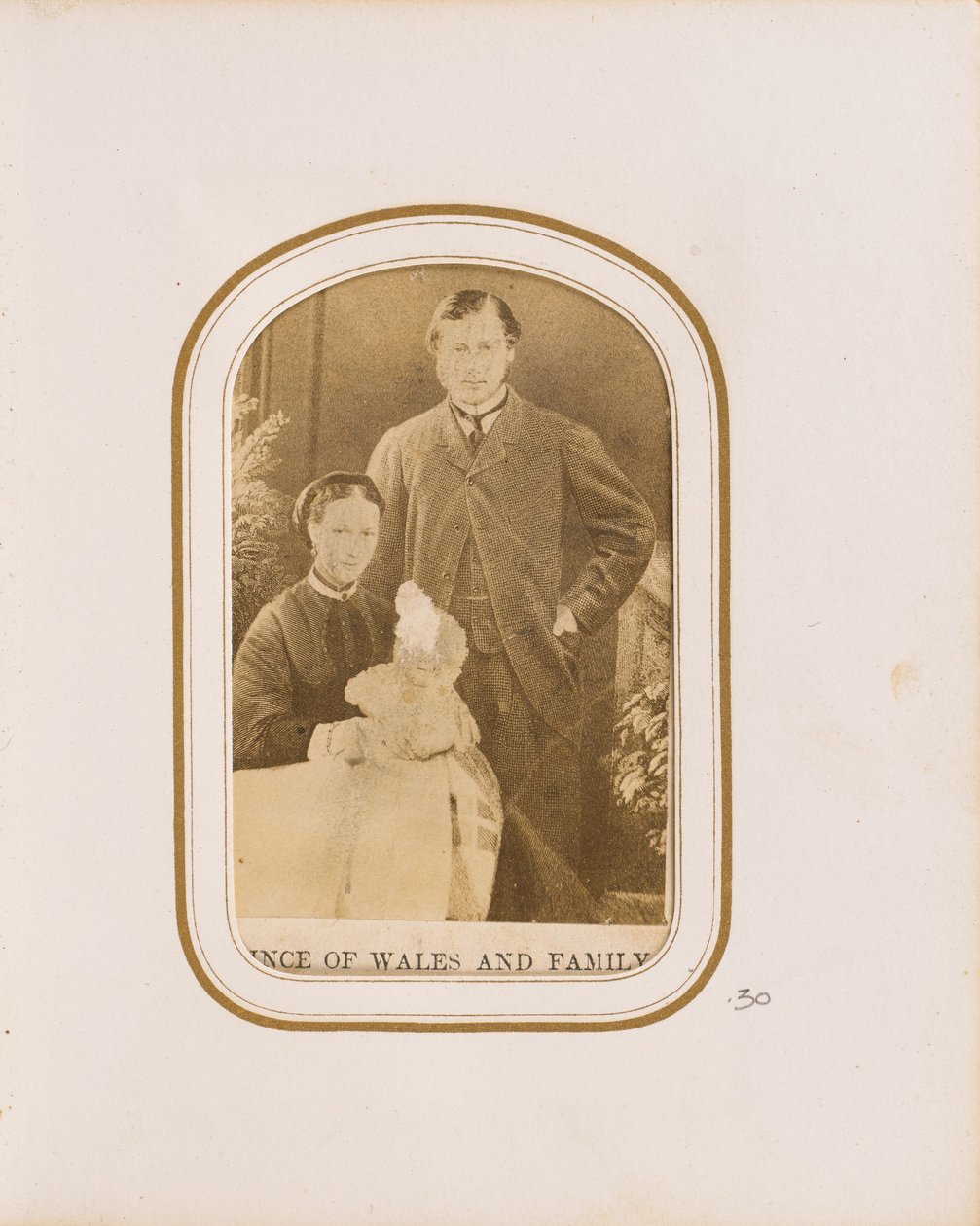 Príncipe de Gales e família de Unknown artist