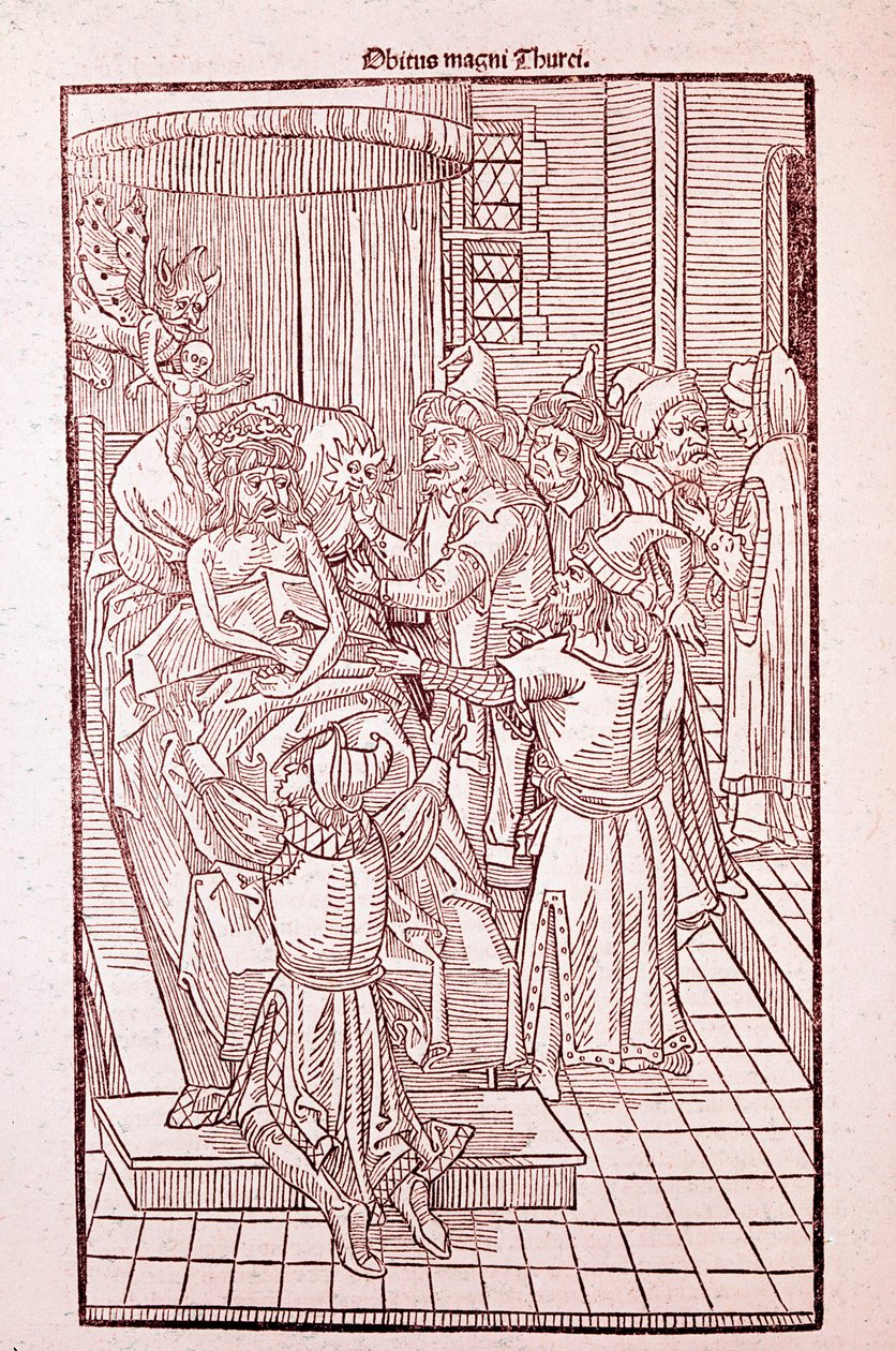 Provavelmente o Sultão Mehmed II em 1481 (Gravura de Unknown artist