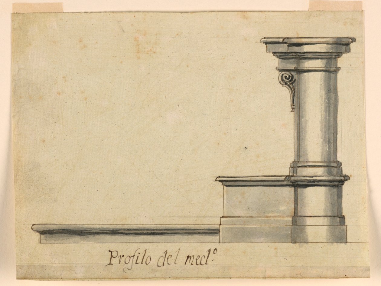 Projeto: Vista lateral do banco de oração, -2586 de Unknown artist
