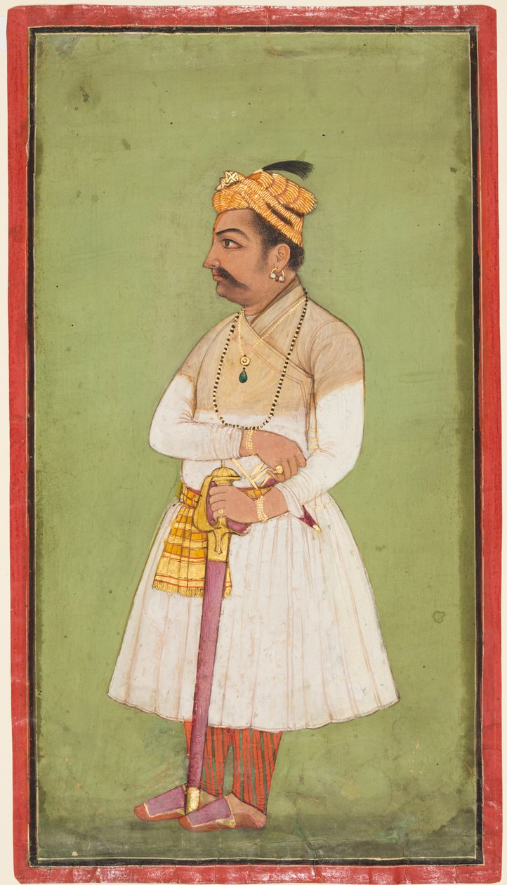 Raja Hari Sen de Mandi (r. 1604-1623-37) de Unknown artist