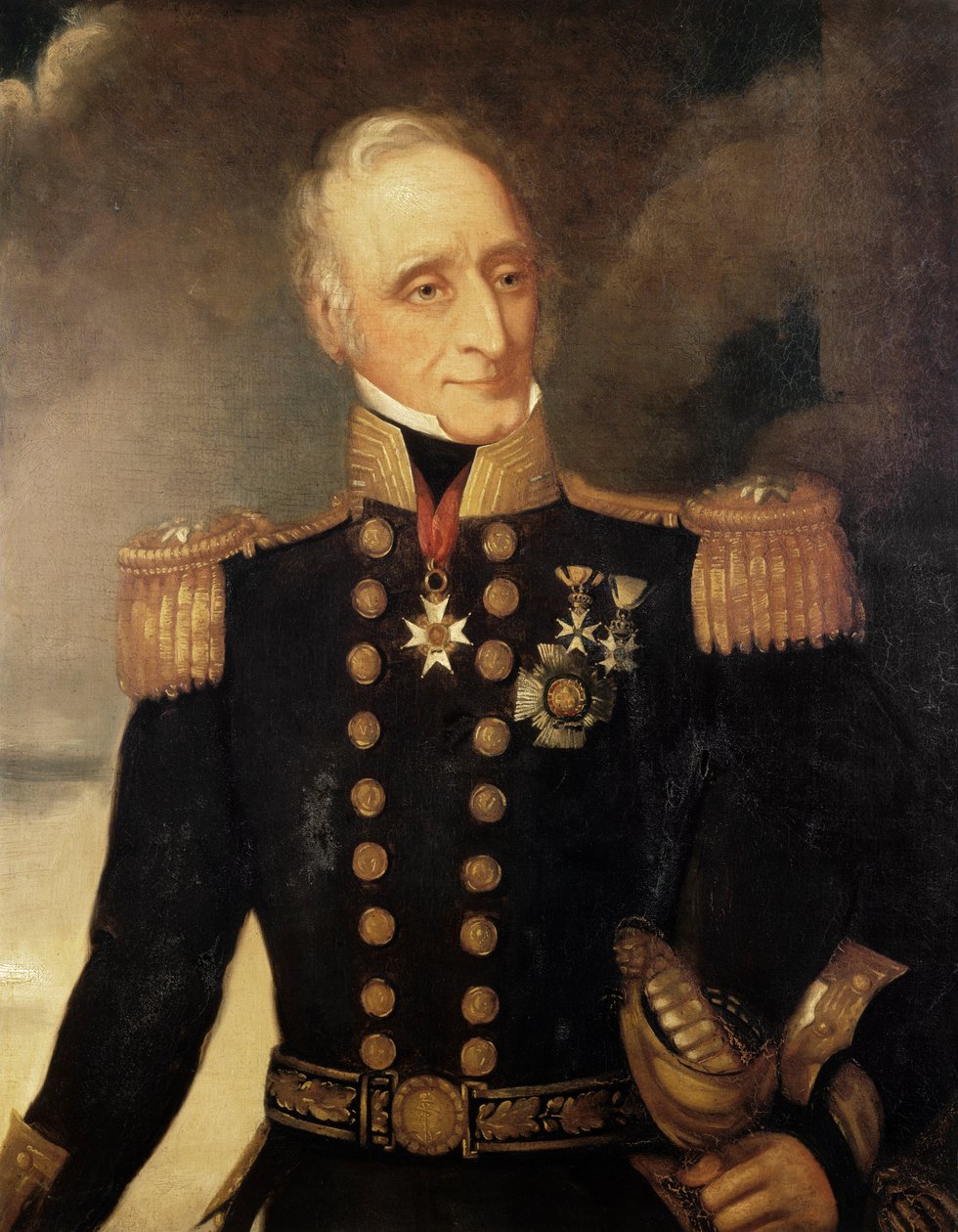Contra-almirante Sir Thomas Baker (1771-1845) de Unknown artist