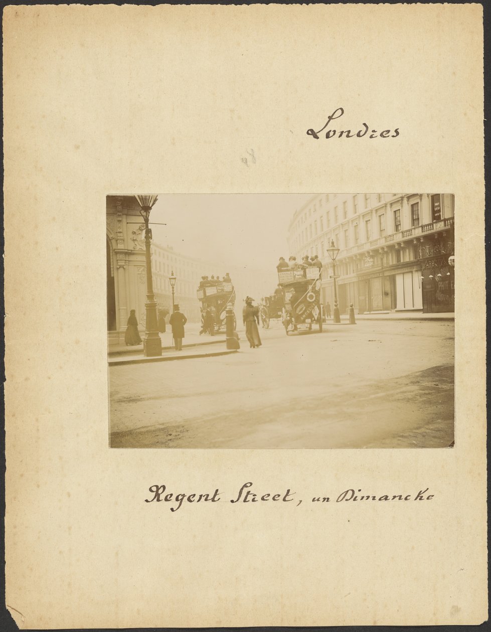 [Regent Street, Londres]. de Unknown artist