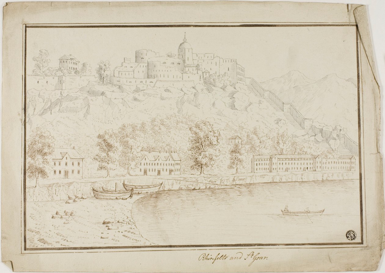 Rhinefelts e Saint Goar de Unknown artist