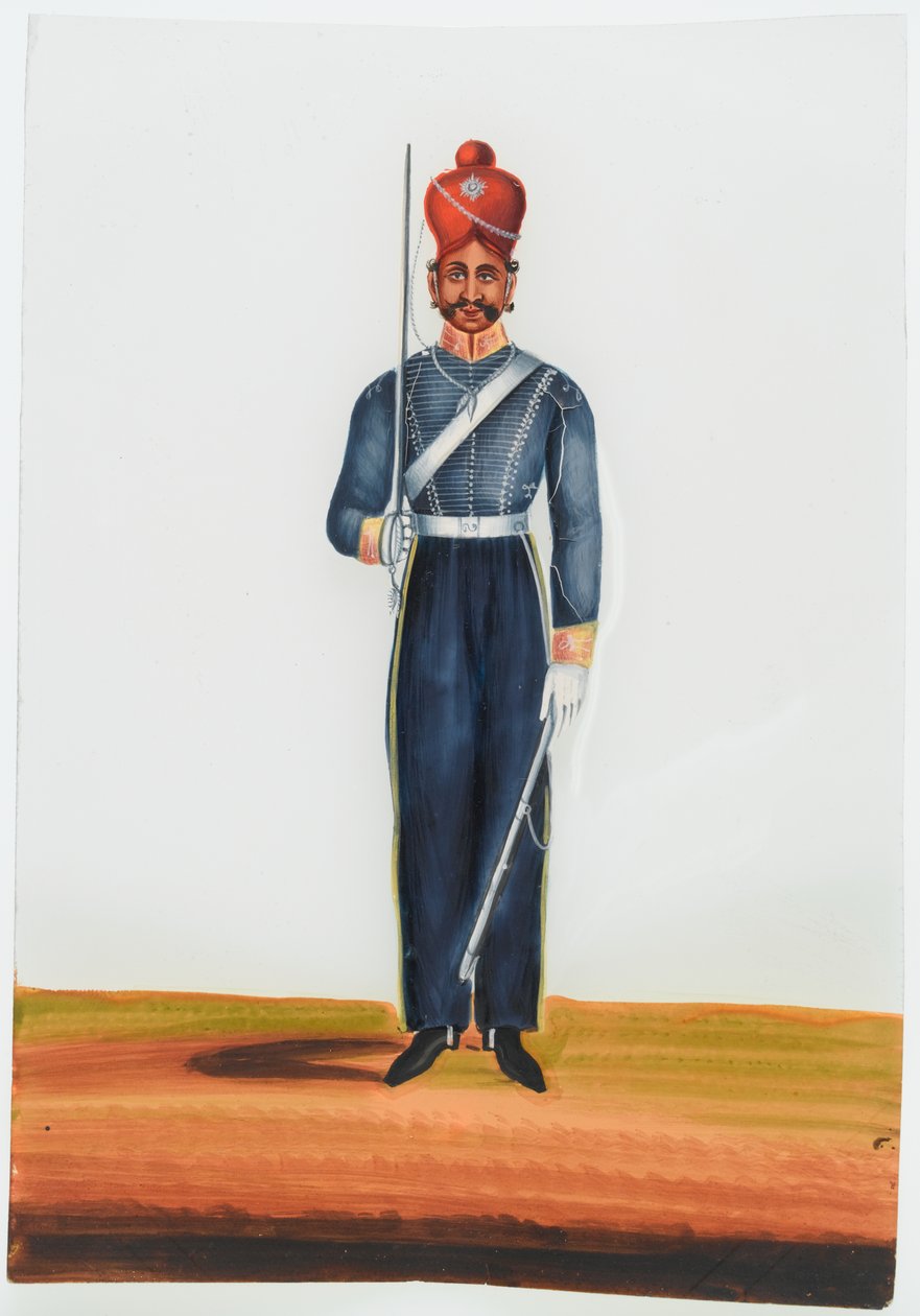 Risaldar, Exército de Madras de Unknown artist