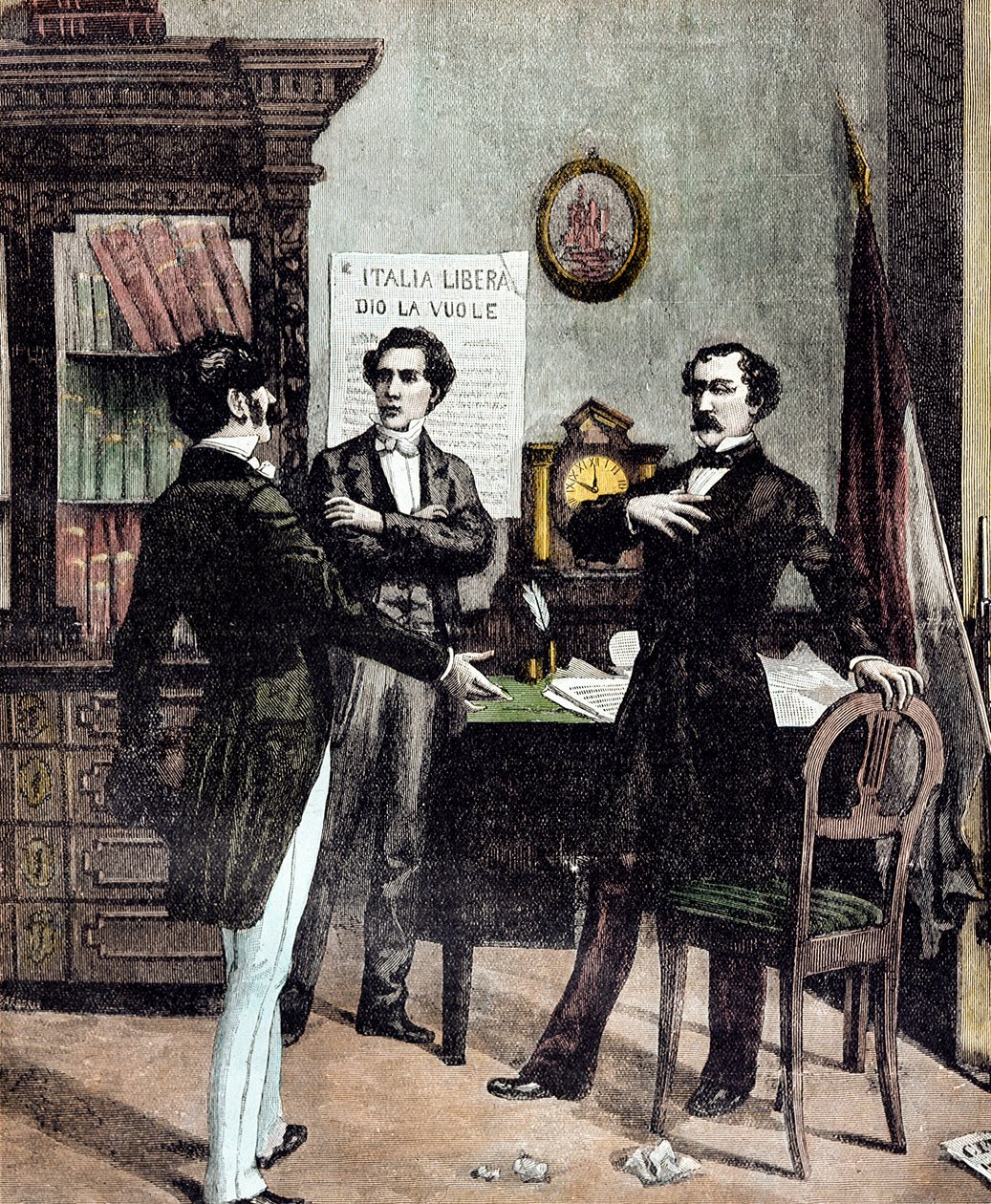 Risorgimento: Os Cinco Dias de Milão (Cinque giornate di Milano) (18-22 de março de 1848): este é um dos primeiros episódios das Revoluções de 1848 (parte da Primeira Guerra da Independência Italiana) que viu o aumento da população milanesa insurgida contr de Unknown artist