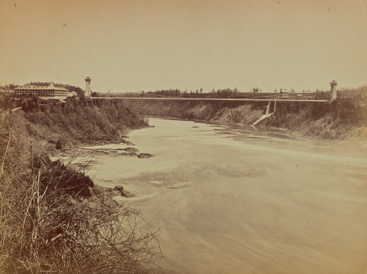 [Rio e Ponte]. de Unknown artist