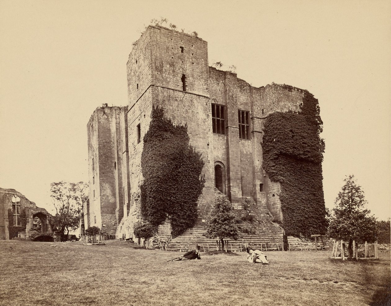 [Ruínas do Castelo de Kenilworth] de Unknown artist