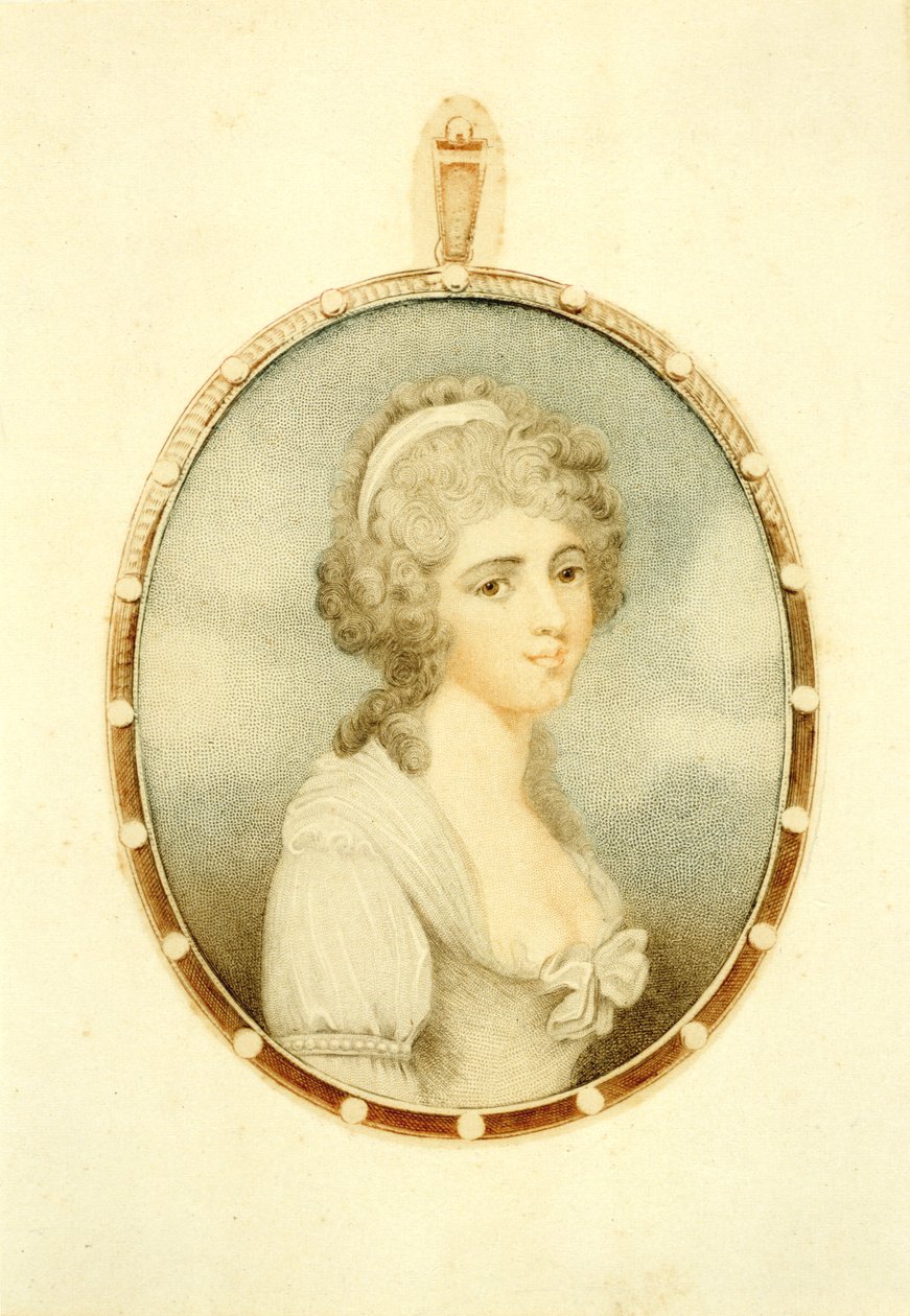STORACE, Ann (Nancy) (1765-1817) Soprano Inglês de Unknown artist