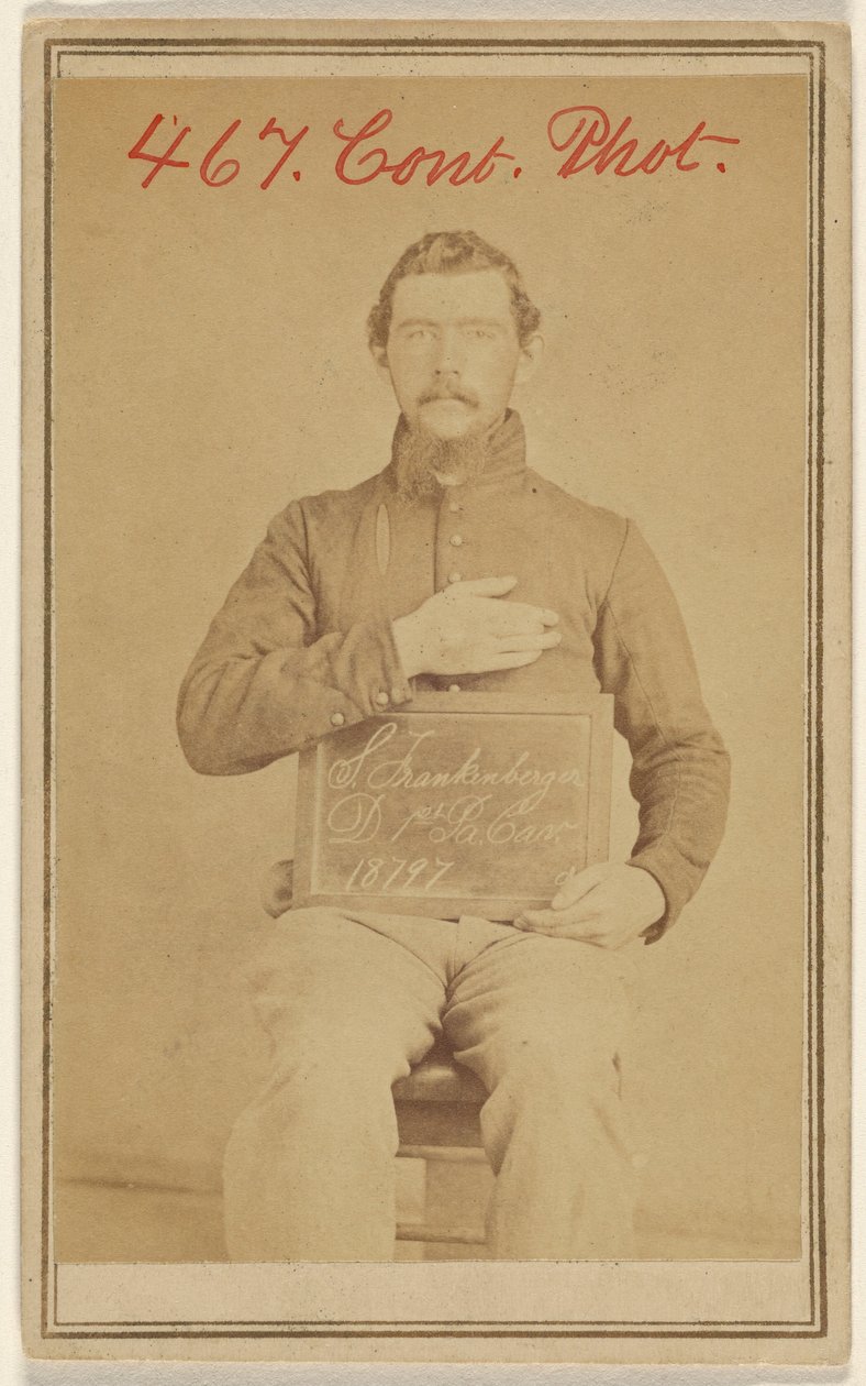 [S. Frankenberger D. 1º Cav. de Pa. 18797, vítima da Guerra Civil] de Unknown artist
