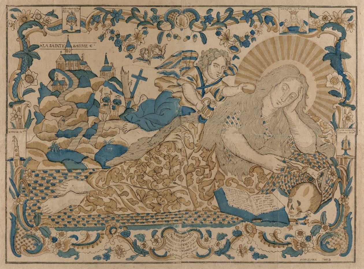 Santa Maria Madalena, modelo de penitência de Unknown artist