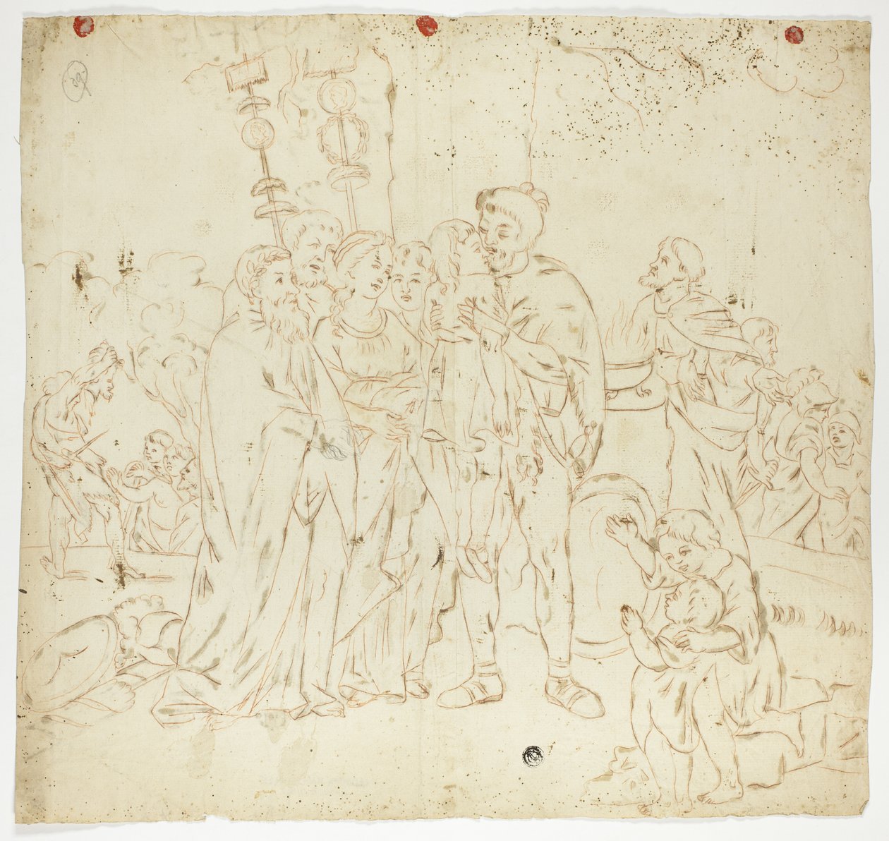 Cena da história romana de Unknown artist
